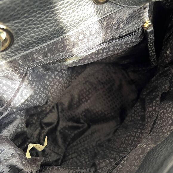 Kate Spade Black Leather Backpack Chester Street Kacy Genuine Pebbled Purse - Picture 8 of 10